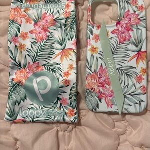Tropical Blooms Loopy Case Phone Case